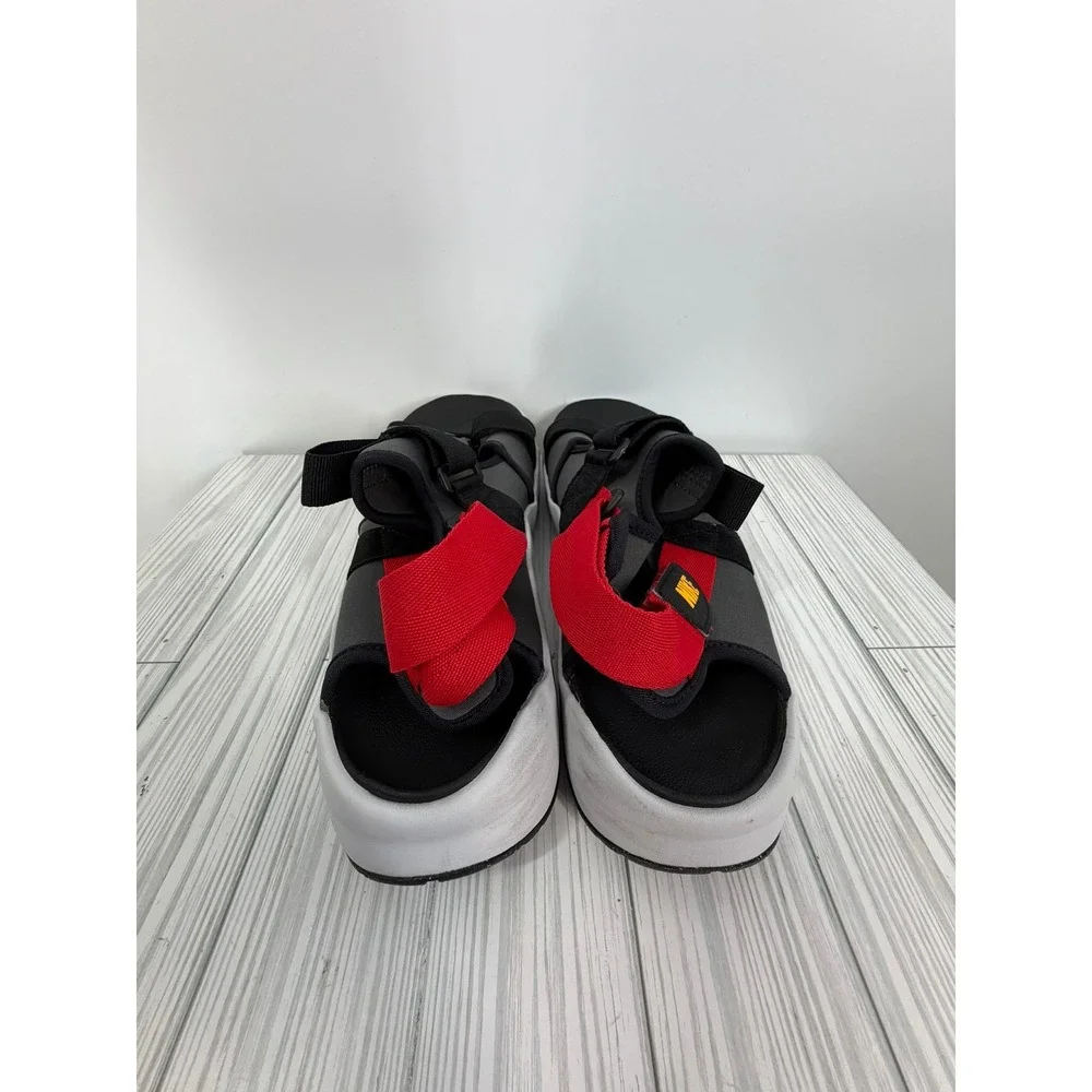 Nike Canyon Sandal Anthracite Black University Red Men's Size 12